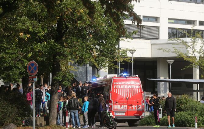 Gasalarm in der Staufer-Realschule - Bild 04_15