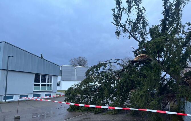 Sturm am 17.2.