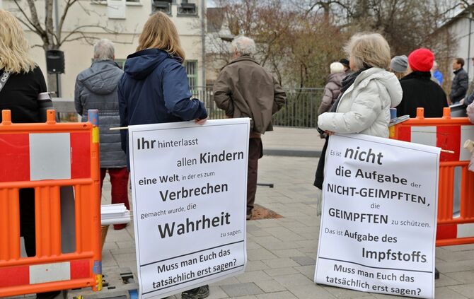 Demonstration Impfpflicht