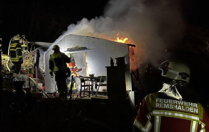 Schuppenbrand Remshalden