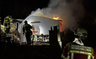 Schuppenbrand Remshalden