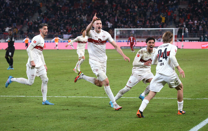 Fußball VfB Stuttgart vs. Borussia Mönchengladbach
