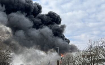 Bietigheim-Bissingen: Brand in Homeister Wohnzentrum