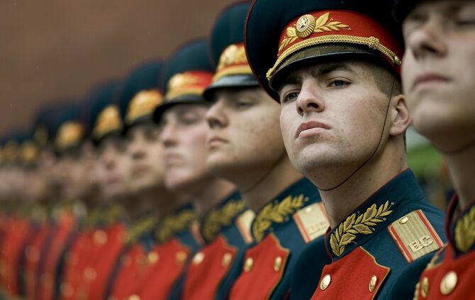 Russische Soldaten
