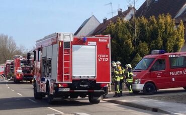 Feuerwehr Winterbach Einsatz Schorndorfer Straße Brand Wohnhaus