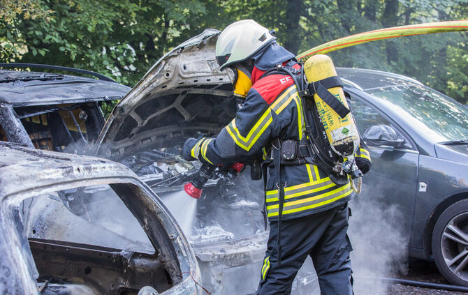 Zwei Pkw ausgebrannt - Bild 18_7