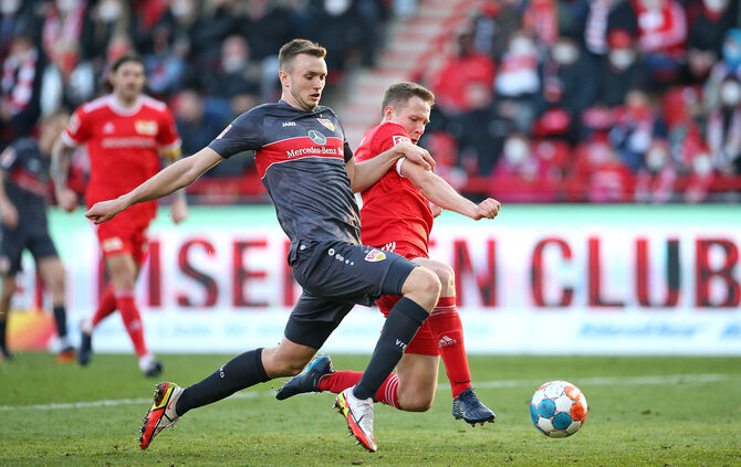 Fußball Union Berlin vs. VfB Stuttgart
