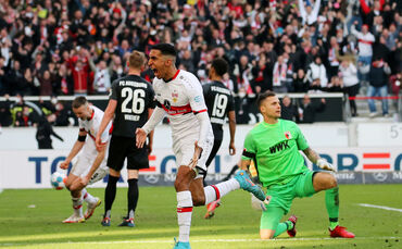 Fußball VfB Stuttgart vs. FC Augsburg