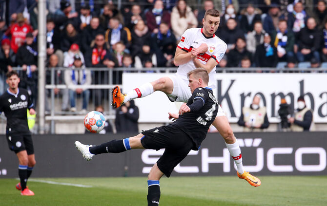 Fußball DSC Arminia Bielefeld vs. VfB Stuttgart