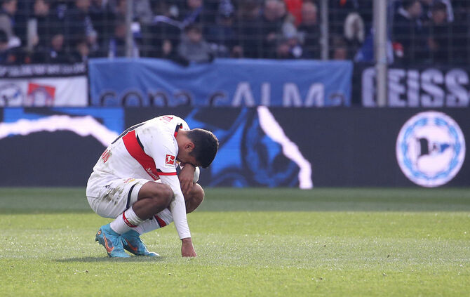 Fußball DSC Arminia Bielefeld vs. VfB Stuttgart