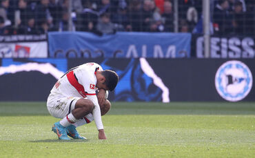 Fußball DSC Arminia Bielefeld vs. VfB Stuttgart