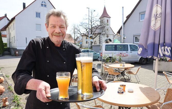 Hirsch in Schlichten