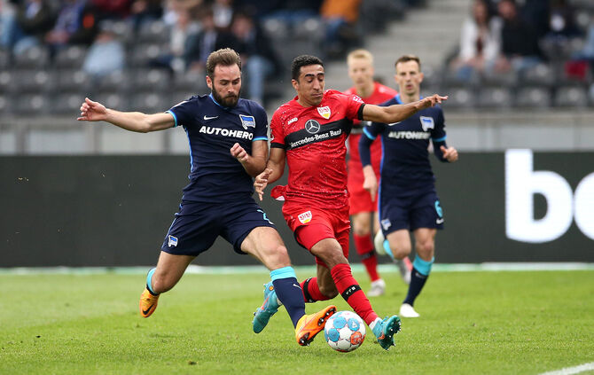 Fußball  Hertha BSC Berlin vs. VfB Stuttgart