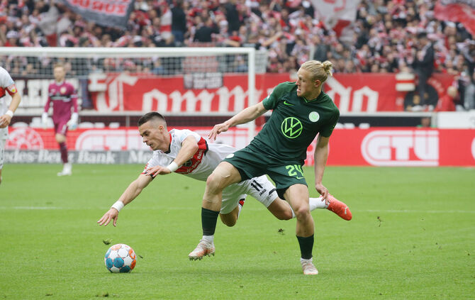 Fußball VfB Stuttgart vs. VfL Wolfsburg