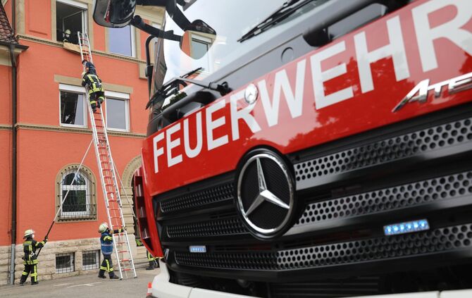 Feuerwehrübung
