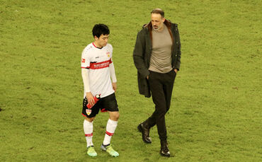 Wataru Endo und Pellegrino Matarazzo