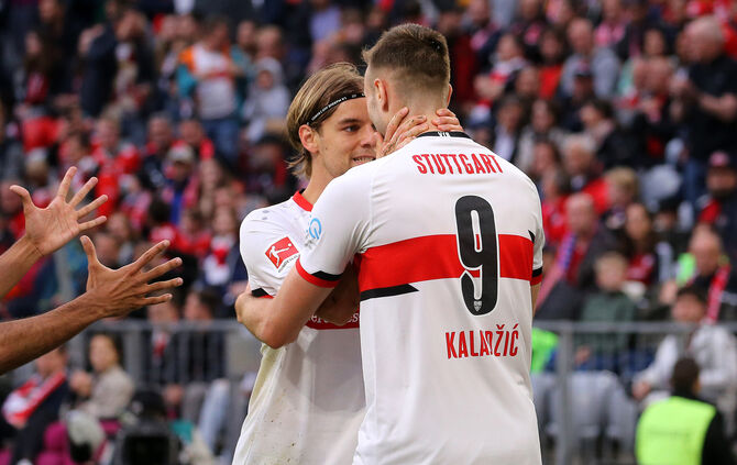 Fußball FC Bayern München vs. VfB Stuttgart