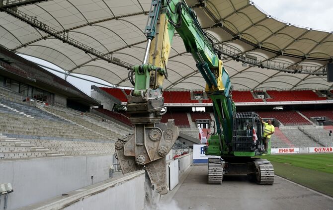 Modernisierung der Mercedes-Benz-Arena