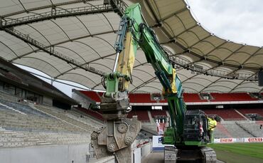 Modernisierung der Mercedes-Benz-Arena
