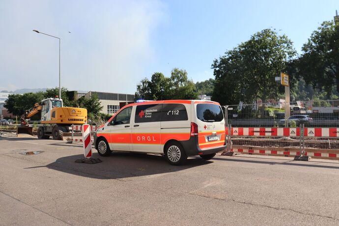 Stuttgart-Hedelfingen: Grossbrand in einer Recyclingfirma