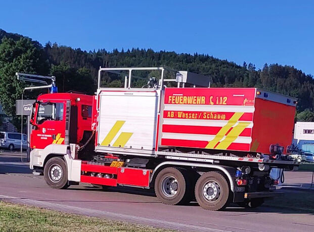 Großbrand, Fichtenberg, 04.06.2022.