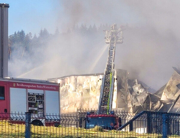Großbrand, Fichtenberg, 04.06.2022.