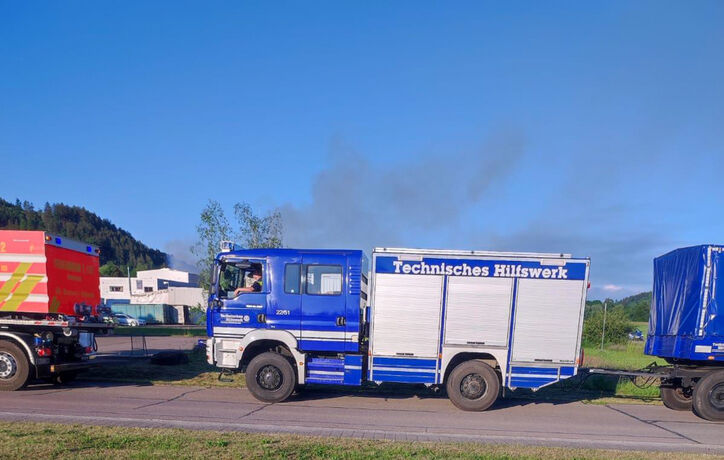 Großbrand, Fichtenberg, 04.06.2022.