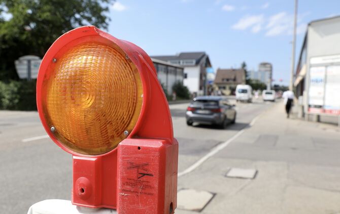 Fellbach Baustelle Höhenstrasse