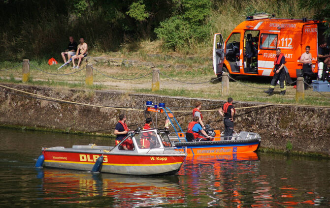 Mann nach Sprung in Neckar leblos geborgen