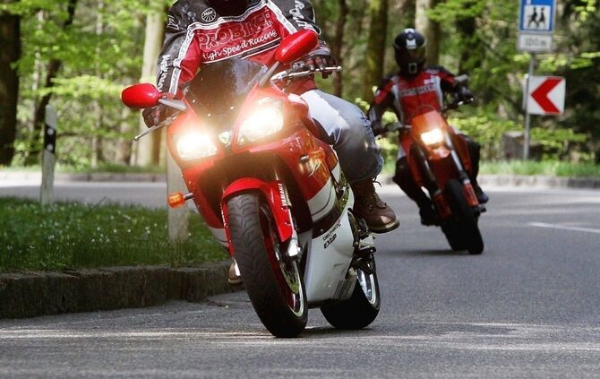Motorrad Symbol Symbolfoto Symbolbild