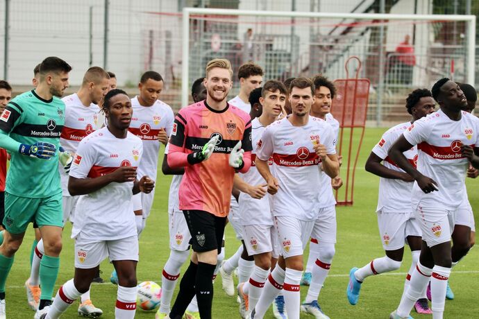 Trainingsauftakt beim VfB Stuttgart