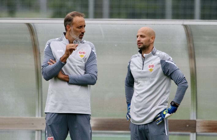 Pellegrino Matarazzo und Steffen Krebs