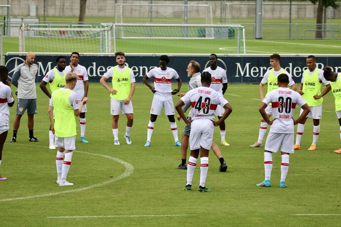 Trainingsauftakt beim VfB Stuttgart