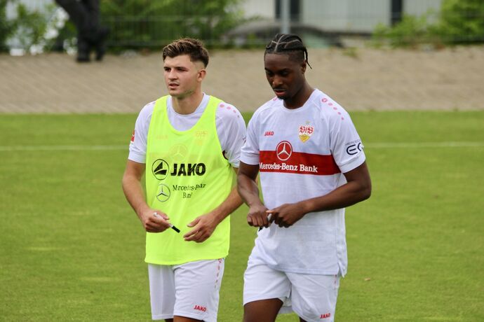 Antonis Aidonis und Maxime Awoudja