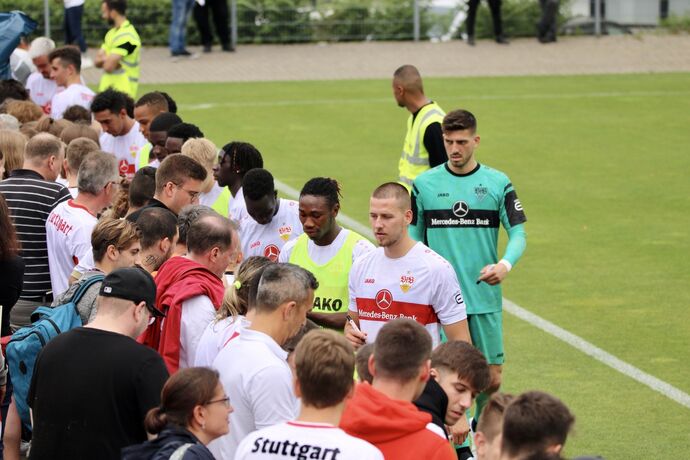Trainingsauftakt beim VfB Stuttgart