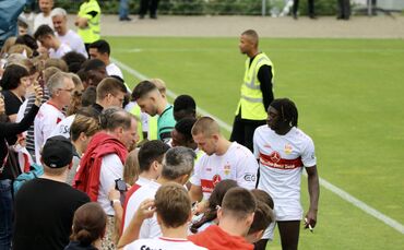 Trainingsauftakt beim VfB Stuttgart