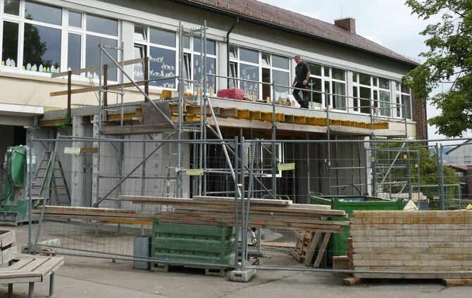 Anbau Mensaerweiterung Haldenschule
