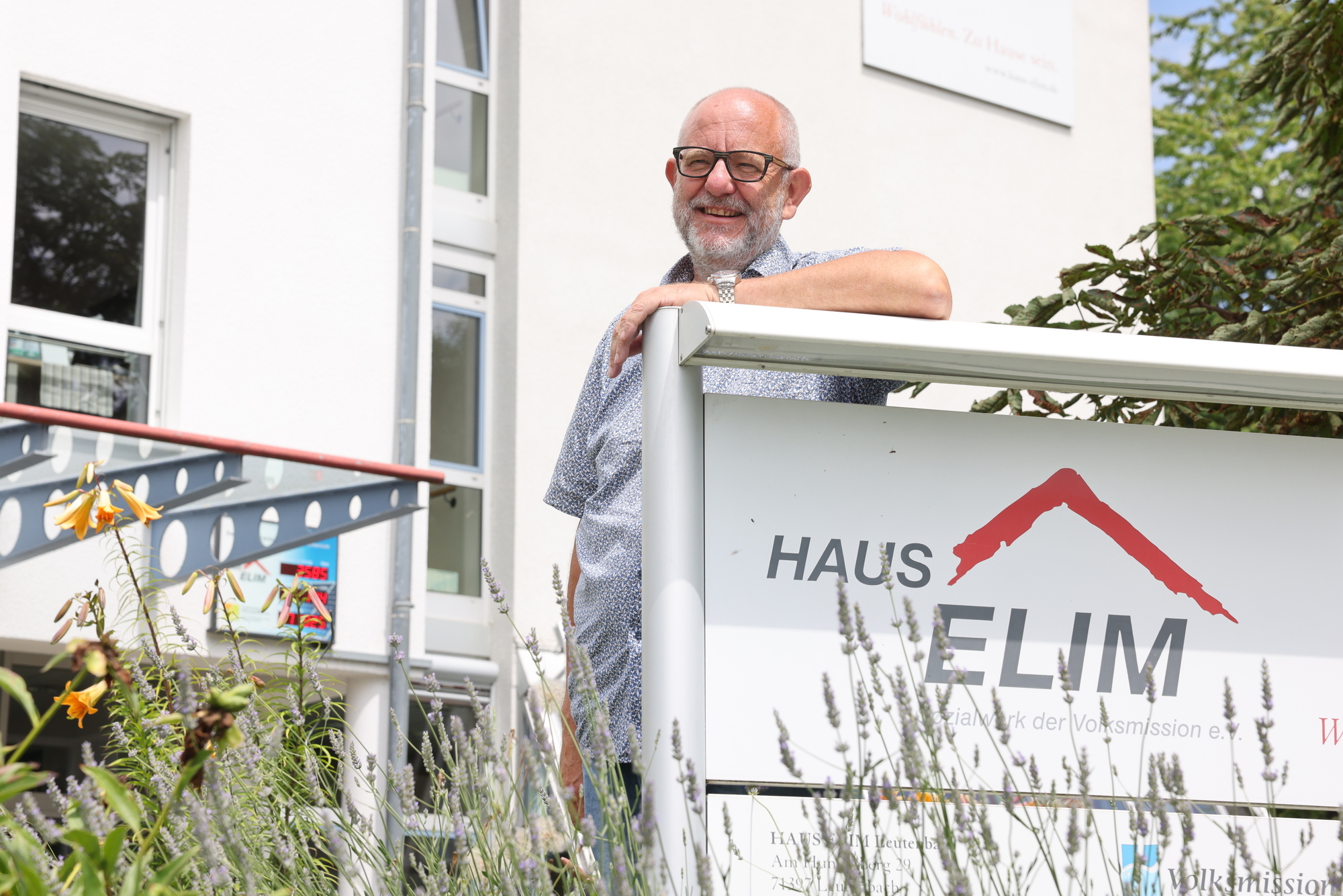 Thomas Gengenbach, der Wohlfühlmanager von Haus Elim, sagt nach 40 ...