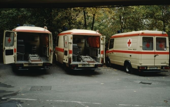 DRK-Krankenwagen 1985