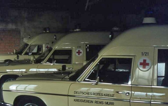 Alter DRK Rettungswagen