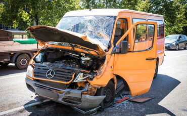 Unfall, Alte Bundesstraße, Waiblingen, 19.07.2022.