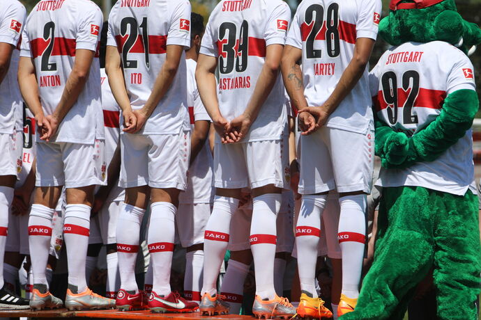 Mannschaftsfoto VfB Stuttgart / Saison 2022/23, VfB Symbolbild