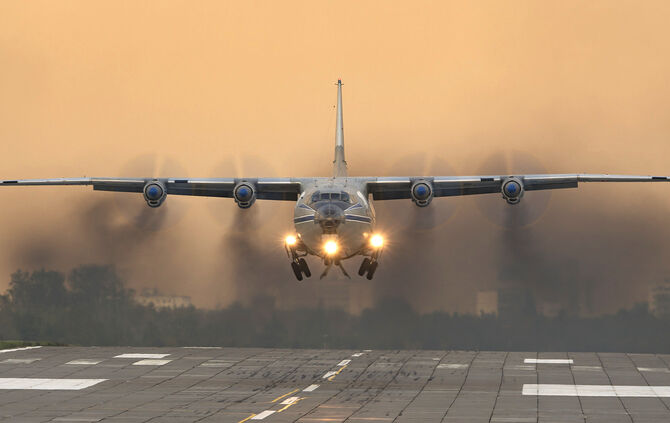 Bundeswehr mit Antonov über dem Rems-Murr-Kreis