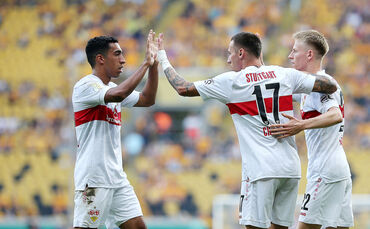 Fußball DFB Pokal SG Dynamo Dresden vs. VfB Stuttgart