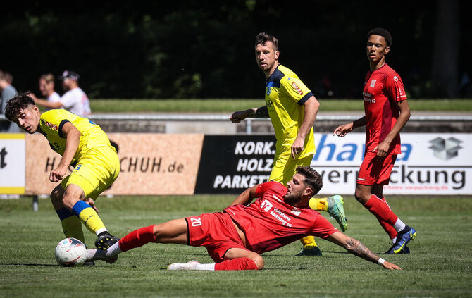 Patrick Tichy // Fußball Testspiel, TSG Backnang gegen Stuttgarter Kickers