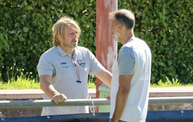 Pellegrino Matarazzo und Sven Mislintat
