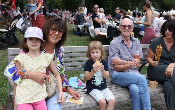 Musik und Genuss im Park