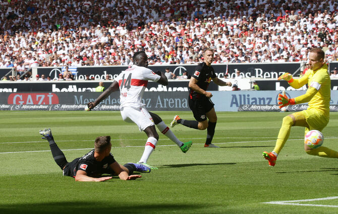 Fußball Bundesliga VfB Stuttgart vs. RB Leipzig