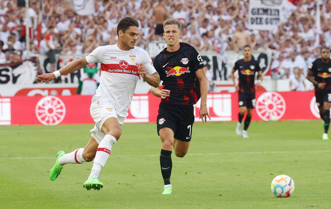 Fußball Bundesliga VfB Stuttgart vs. RB Leipzig