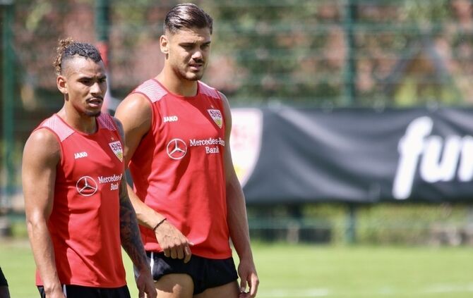 Juan Jose Perea und Konstantinos Mavropanos